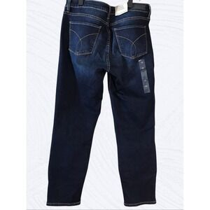 NWT Calvin Klein Women's Skinny Cropped Ankle Jeans, Indigo Blue, Size 10